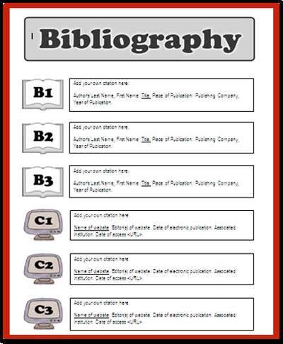 Research paper resource format